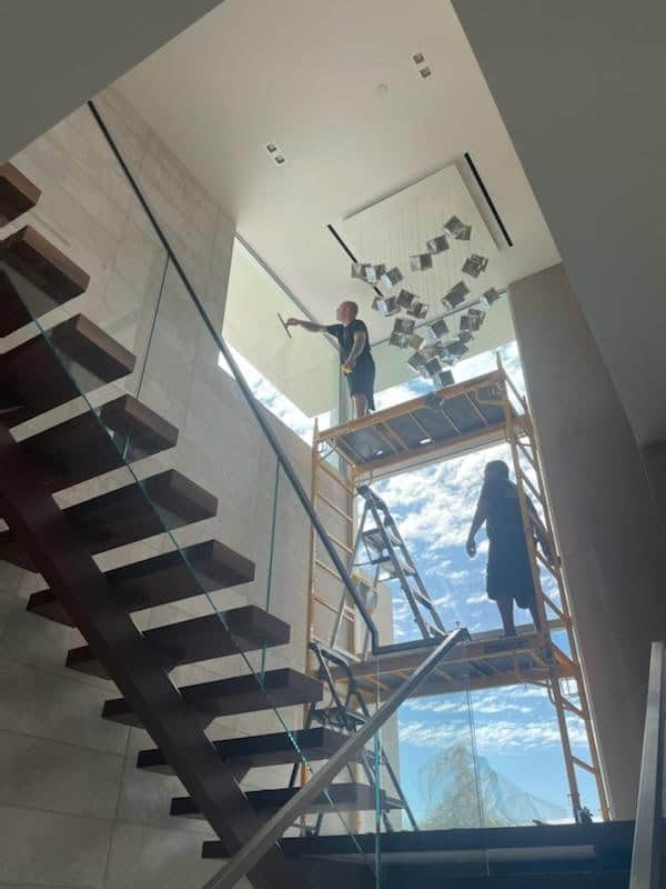 Nano Ceramic in this stairwell in the Summit