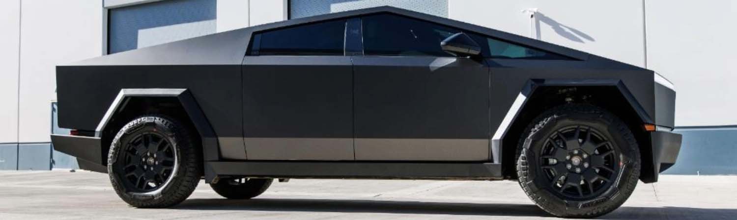 Tesla truck Precision Window Tinting