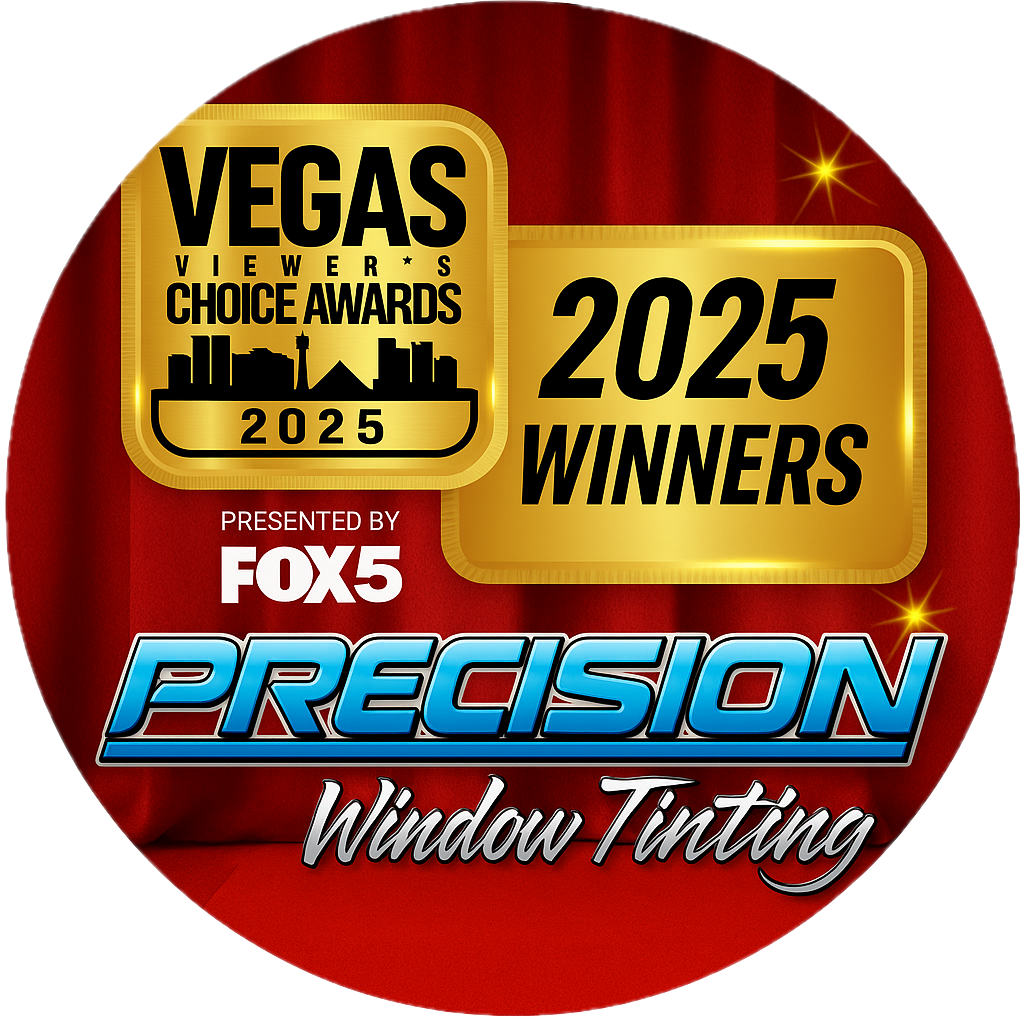Precision Window Tint wins FOX5 Vegas Viewer's Choice Award 2025 for Best Window Tinting Service in Las Vegas