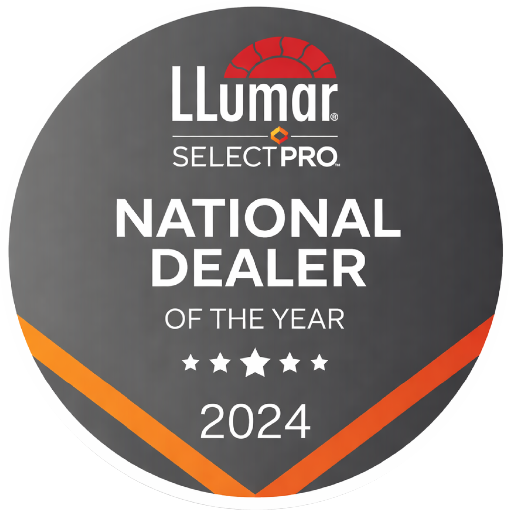 image of award provided to Precision Window Tint for LLumar Dealer of the Year
